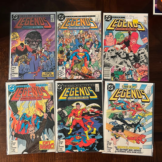 Legends #1-6 set