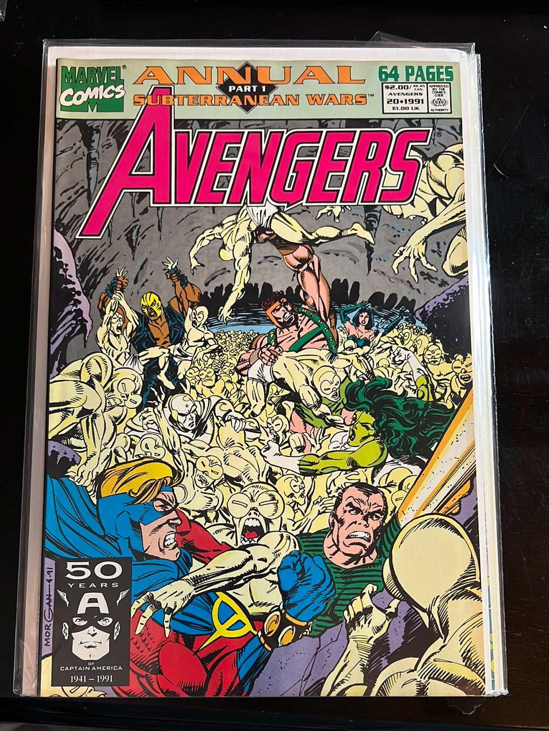 Avengers vol 1 (Starting at issues #301, and annuals)